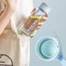 Portable Rope 550 650ml Plastic Clear Running Sports Water Bottle Student Male Female Summer Handy Cup BPA Free_maomaolike.com