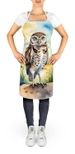 Burrowing Owl Apron Cooking Kitchen Server Baking Crafts Gardening For Adult Women Men, Unisex, Large, Multicolor_maomaolike.com