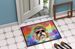 Shih Tzu Hippie Dawg Doormat Front Door Mat Indoor Outdoor Rugs For Entryway, Non Slip Washable Low Pile, 24H X 36W_maomaolike.com