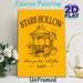 Stars Hollow Gazebo Painting Poster, Vintage Retro Style Gazebo & Quote Poster, Warm Nostalgic Wall Decor Ideal For Living Room, Bedroom_maomaolike.com