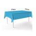 12 Pack Light Blue Tablecloths Disposable Tablecloths Light Blue Table Cloths For Parties Birthdays Graduations Restaurants Weddings Picnics137*274cm_maomaolike.com