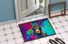 Hippie Animal Chimpanzee Doormat Front Door Mat Indoor Outdoor Rugs For Entryway, Non Slip Washable Low Pile, 24H X 36W_maomaolike.com