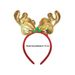 Christmas Headband Reindeer Antlers Clips Santa Claus Hats 12 Pcs_maomaolike.com