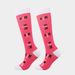 Socks Colorful Ribbon Compression Socks AIDS Logo Nurse Socks Sports Running Pressure Socks Factory Direct Sales_maomaolike.com