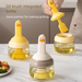 Special Non-Shedding Glass Household High-Temperature Resistant Locking Brush Barbecue Style Edible Oil Bottle Pancake_maomaolike.com
