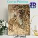 Fairy Tale Creature Painting Poster, Vintage Watercolor Woodland Scene Poster, Whimsical Nostalgic Vibe, Ideal For Living Room, Study And Bedroom_maomaolike.com