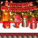 Christmas 10-piece Set Set Party Supplies Snowman Disposable Tableware Paper Plates And Napkins Banners Plastic Tablecloths Cutlery Serves 60 For Merry Christmas Party Home Indoor Outdoor Decor_maomaolike.com