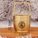 Brass Of Gold Glossy Water Desktop Creative Treasure Character Holding Yuanbao Extra Large Bucket Ornament Metal Craft_maomaolike.com