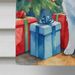 Samoyed Christmas Reindeer House Flag Large Porch Sleeve Pole Decorative Outside Yard Banner Artwork Wall Hanging, Polyester, House Size, Multicolor_maomaolike.com