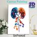 Botanical Kidney Painting Poster, Vibrant Watercolor Style Poster, Artistic Fusion Of Human Organ And Ginkgo Leaves, Suitable For Clinic, Home Office_maomaolike.com