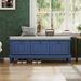 Classic Storage Bench With Cushioned Seat And Three Drawers For Entryway And Living Room_maomaolike.com