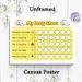 Potty Training Chart Painting Poster, Cheerful Cartoon-themed Poster, Clear Toilet Routine Tracker To Build Proper Bathroom Habits, Ideal For Home_maomaolike.com