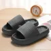Women's Thick Platform Cloud EVA Soft Sole Pillow Slides Summer Beach Flip Flops Women Non Slip Bathroom Home Slippers_maomaolike.com