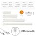 PIR Motion Sensor LED Under Cabinet Lamp Dimmable Rechargeable Night Light Stairs Closet Room Aisle Tube Bar Detector_maomaolike.com
