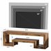 Center TV Stand, Vintage Entertainment Center Media Console Stand_maomaolike.com