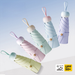 Highly Attractive Colorful Mini Pocket-sized Portable Outdoor Umbrella Women, Manual, Sun UV Protection, Suitable For Both Sunny A_maomaolike.com