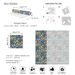 Elegant Botanical Wallpaper – Peel & Stick Floral Wall Decor, Waterproof, Removable, Modern Vintage Style_maomaolike.com