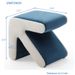 Modern Creative Upholstered Velvet Sofa Stool Kids Stool Shoe Bench Footrest Footstool Multifaceted Stool Ottoman Coffee Table Arrow Design Handicraft Decoration For Living Room Bedroom,BL/BE_maomaolike.com