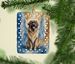 Leonberger My Angel Porcelain Ornament Christmas Tree Hanging Decorations For Home Christmas Holiday, Rectangle, Gift, Multicolor_maomaolike.com