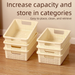 Snack And Miscellaneous Toy Household Desktop Organizer Plastic Basket Kitchen Cabinet Storage Box_maomaolike.com