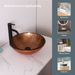 Above Counter Artistic Tempered Glass Bathroom Sink Transparent Counter Top Bathroom Single Bowl Vessel Basin_maomaolike.com