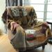 boho Cover Vintage American-style Cotton-linen Cushion, Tiger Chair Backrest Cover, Single-person Sofa Bl, Decorative_maomaolike.com