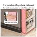 Ultra-thin Shoe Cabinet, Modern Minimalist Entryway Cabinet For Home Use, New Narrow 15cm Storage Shoe Rack For Small Apartments_maomaolike.com
