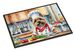 Cairn Terrier The Chef Doormat Front Door Mat Indoor Outdoor Rugs For Entryway, Non Slip Washable Low Pile, 24H X 36W_maomaolike.com