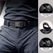 Men With Opening Quick Disassembly Thick Nylon Webbing Durable Suitable Outdoor Sports Tactical Belt For Men_maomaolike.com