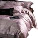 High-End Mulberry Silk Modal Blend Bed Sheet Set Of Four, Silky Naked Sleep Printed Duvet Cover, Premium Bedding_maomaolike.com