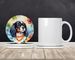 Cavalier Spaniel Luau Large Sandstone Coasters Pack Of 4 Absorbent Round Coasters Decor Gifts For Men Or Women, 4 In, Multicolor_maomaolike.com