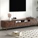 Mid Century TV Stand With 2 Drawers, Media Console Table For TVs Up To 85'', Entertainment Center With Storage For Living Room, Bedroom, Home Theatre_maomaolike.com