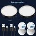 WILLED Rechargeable Dimmable Touch Light Buit-in 1000mAh Batter Portable LED Night Lights For Cabinet Wardrobe Kitchen_maomaolike.com