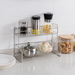 Kitchen Double-Layer Spice Organizer Home Bathroom Toilet Multi-Functional Storage Cosmetic Rack_maomaolike.com