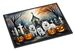 American Eskimo Spooky Halloween Doormat Front Door Mat Indoor Outdoor Rugs For Entryway, Non Slip Washable Low Pile, 24H X 36W_maomaolike.com