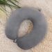 Simple Plush U-shaped Driving Travel Neck Nap Pillow Comfortable To Relieve Fatigue_maomaolike.com
