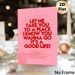 "Good Life" Disco Lyric Painting Poster, Vibrant Pink Typographic Disco Ball Poster, Retro House Techno Themed Decor Suitable For Home Studio, Living_maomaolike.com
