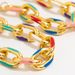 2Pcs/Set Colorful Bohemian Fashion Choker Necklace Bracelet Jewelry Set Classic Cross Chain Accessories For Women Gift_maomaolike.com