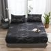 Marble Printed Bed Sheet Simmons Protective Cover Mattress Cover_maomaolike.com