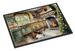 Basset Hound Christmas Cookies Doormat Front Door Mat Indoor Outdoor Rugs For Entryway, Non Slip Washable Low Pile, 24H X 36W_maomaolike.com