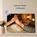 Foot Massage Themed Painting Poster, Warm-toned Cozy Spa Scene Poster, Soothing Visual To Build Tranquil Vibe, Ideal For Spa Rooms, Wellness Centers_maomaolike.com