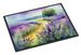 Lavender In Watercolor Doormat Front Door Mat Indoor Outdoor Rugs For Entryway, Non Slip Washable Low Pile, 24H X 36W_maomaolike.com