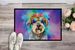 Schnauzer Hippie Dawg Doormat Front Door Mat Indoor Outdoor Rugs For Entryway, Non Slip Washable Low Pile, 24H X 36W_maomaolike.com