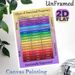Emotional Frequency Chart Painting Poster, Color-coded Informative Infographic Poster, Aids In Understanding Emotional Vibration Levels, Ideal For_maomaolike.com