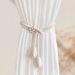 Adjustable Tiebacks Fashionable Modern Simple Sheer Curtain Drawstrings Fixed Tie Rope Creative Accessories Flower_maomaolike.com