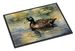 American Black Duck Doormat Front Door Mat Indoor Outdoor Rugs For Entryway, Non Slip Washable Low Pile, 24H X 36W_maomaolike.com