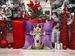 Italian Greyhound King Of Mardi Gras Throw Pillow Machine Washable, Indoor Outdoor Decorative Pillow For Couch, Bed Or Patio, 14Hx14W_maomaolike.com
