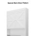 Over-The-Toilet Storage Cabinet With 2 Doors, Home Space-Saving Toilet Rack, Farmhouse Style For Bathroom, Restroom, Laundry_maomaolike.com