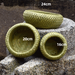 Woven Egg Bird's Nest Steamed Bun Candy Round Hollow Double Layer Bamboo Green Snack Basket_maomaolike.com