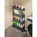 Narrow Rack Behind The Door, Storage Artifact, Floor Standing Trolley, Bathroom Toilet Gap, Home Multi Layer Rack_maomaolike.com